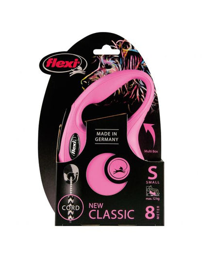 Flexi Rollijn New Classic M Roze 8m