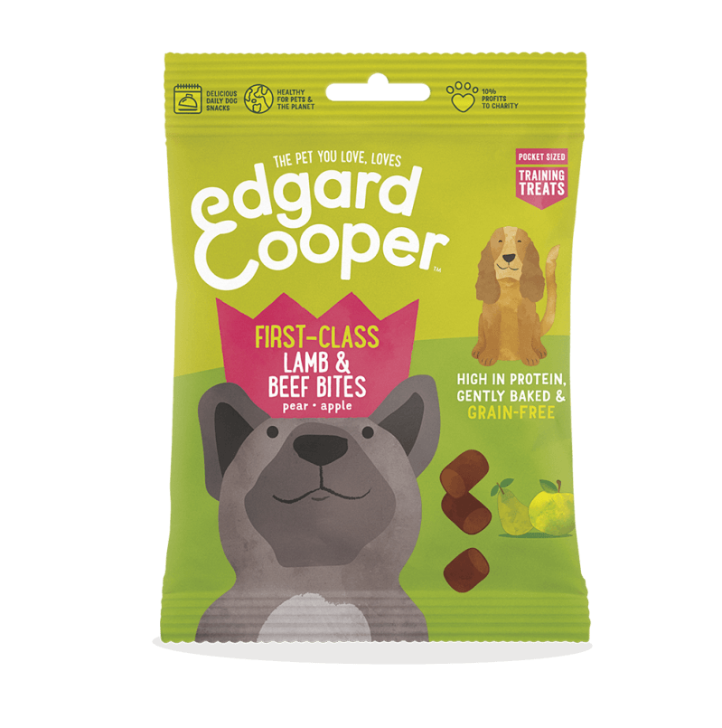 Edgard & Cooper First Class Lamb & Beef Bites freeshipping - The Pupper Club