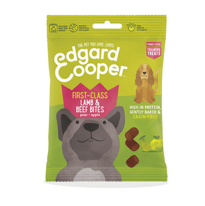 Edgard & Cooper First Class Lamb & Beef Bites freeshipping - The Pupper Club